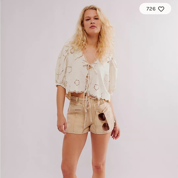 June Top by Bali at Free People — Tie Front - Picture 3 of 9